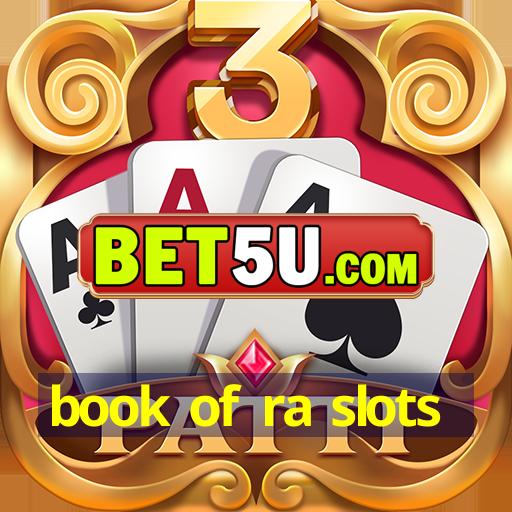 book of ra slots